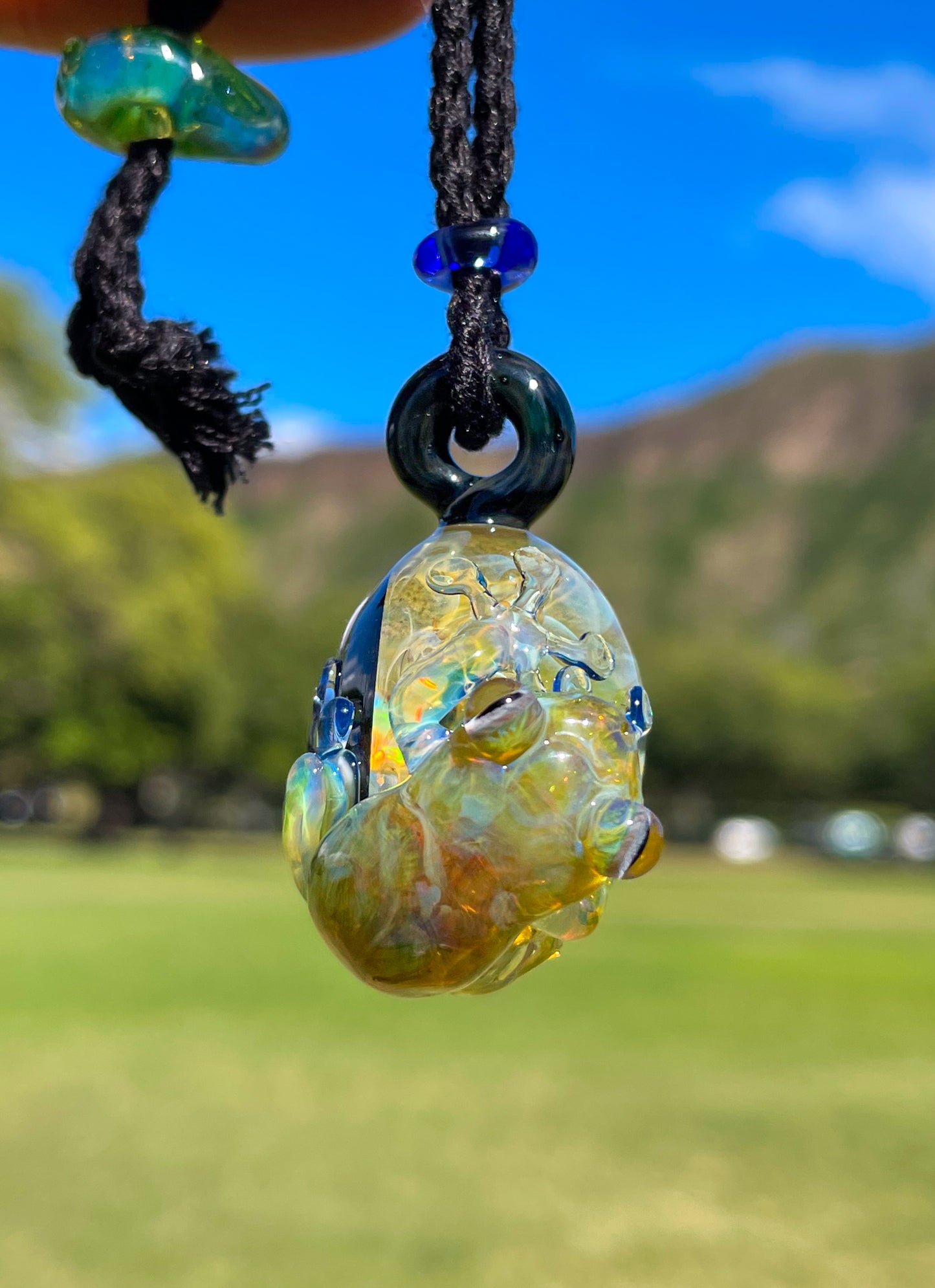 "Sora" Frog Pendant