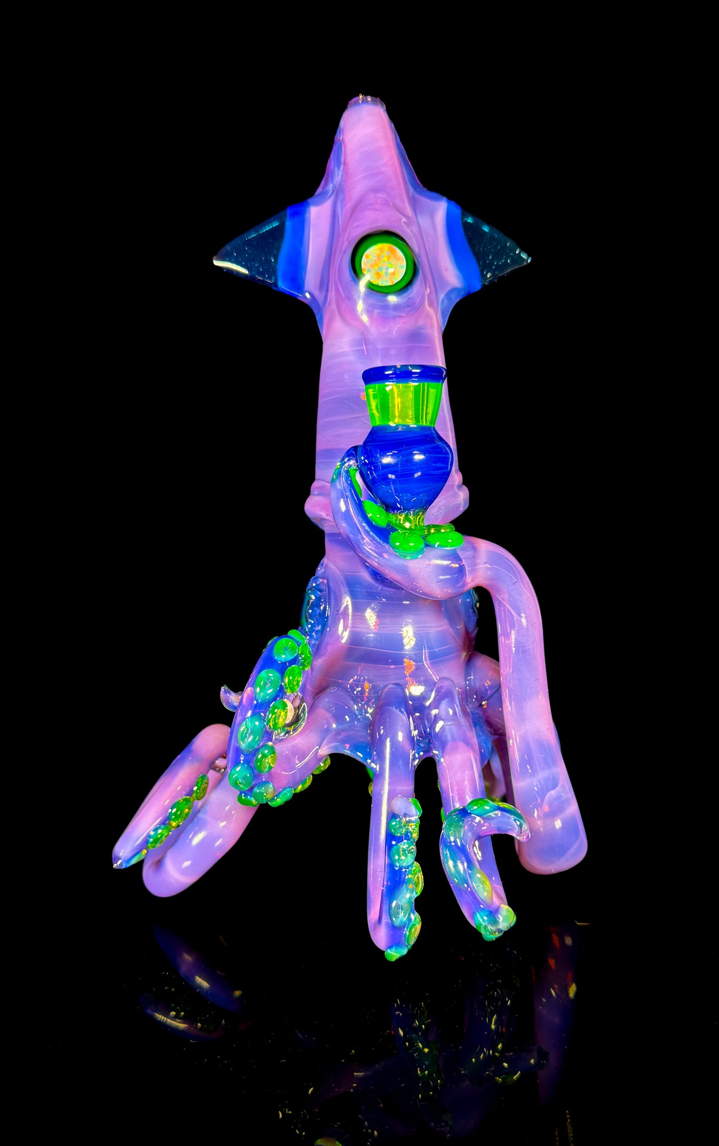 Stargazer and Dual UV Ion, Atomic Stardust Opal Squid Recylcer