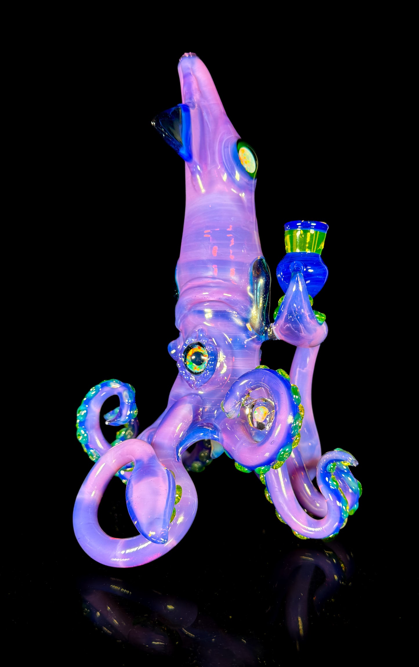 Stargazer and Dual UV Ion, Atomic Stardust Opal Squid Recylcer