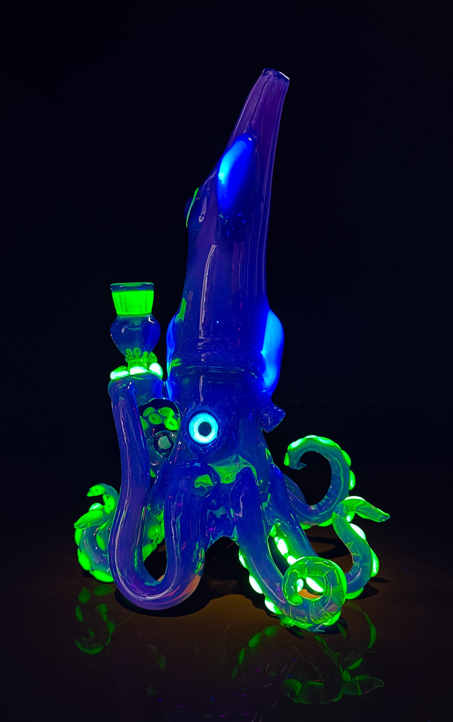 Stargazer and Dual UV Ion, Atomic Stardust Opal Squid Recylcer