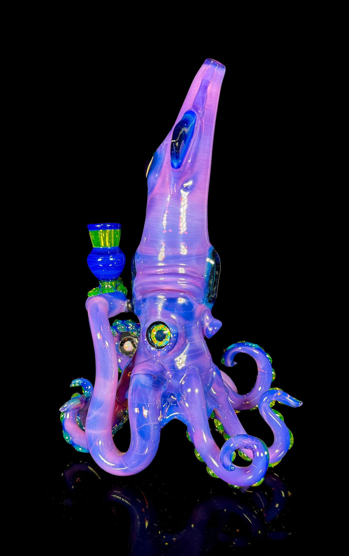 Stargazer and Dual UV Ion, Atomic Stardust Opal Squid Recylcer