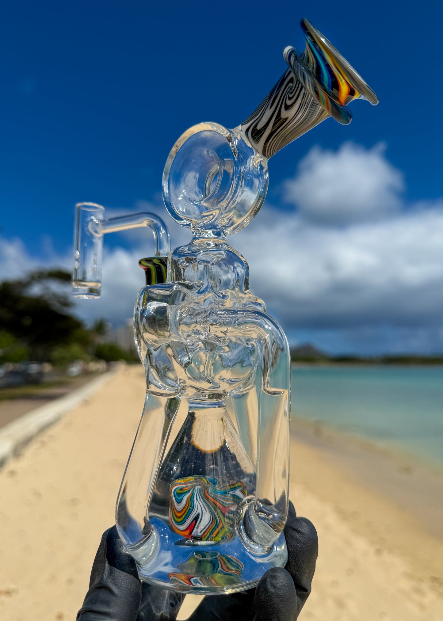 Jailhouse Rainbow Swiss Dual-Drain Bubble Dumper