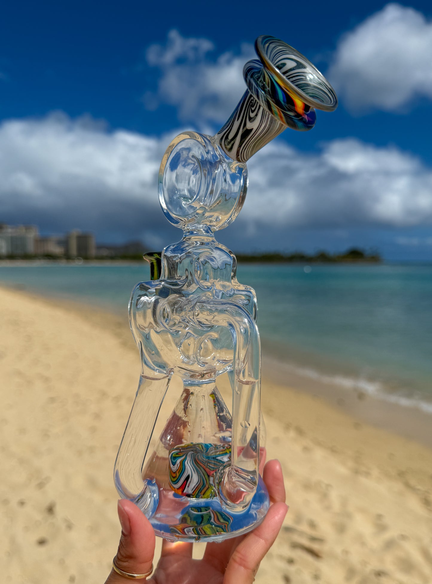 Jailhouse Rainbow Swiss Dual-Drain Bubble Dumper