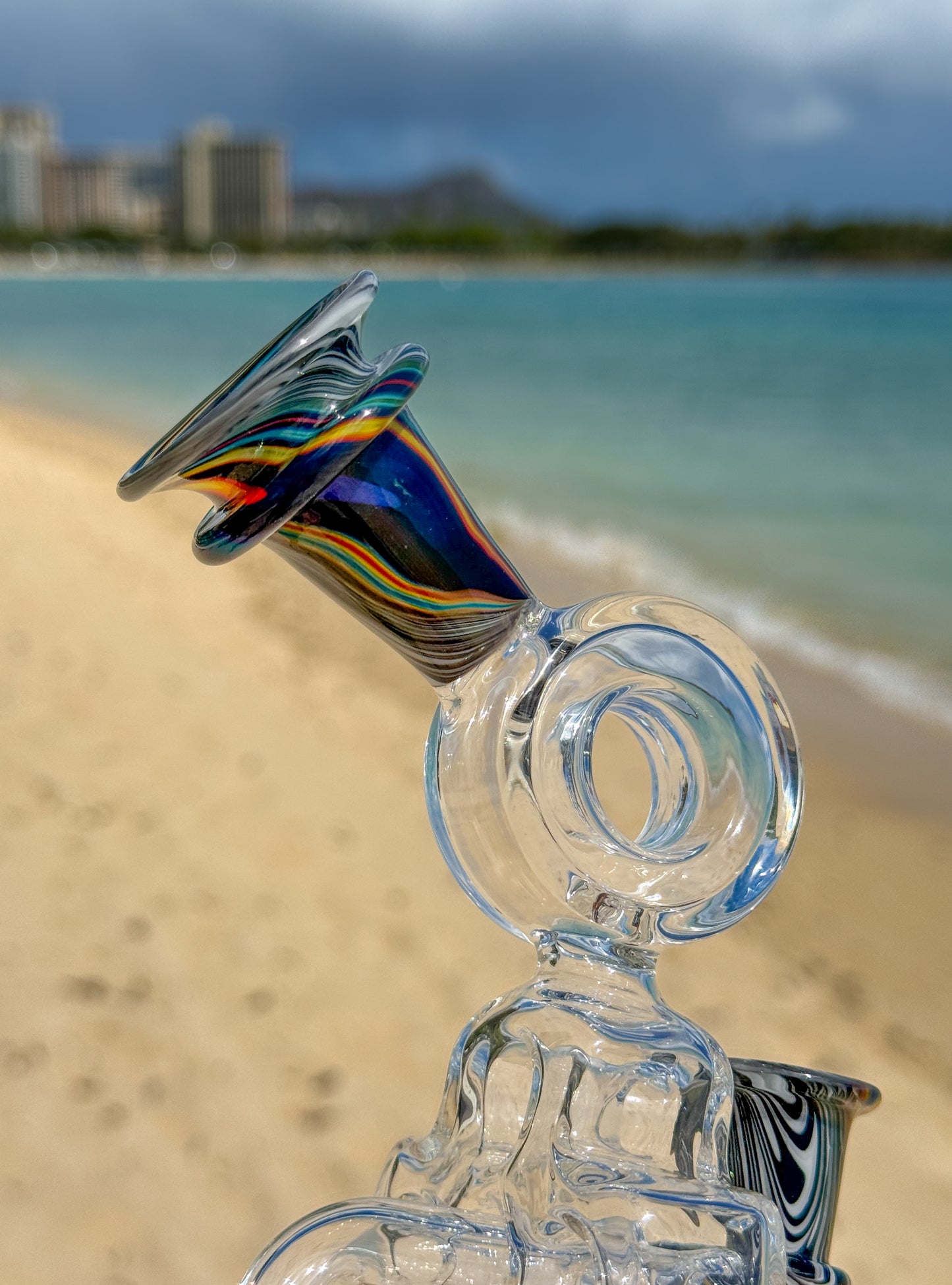 Jailhouse Rainbow Swiss Dual-Drain Bubble Dumper