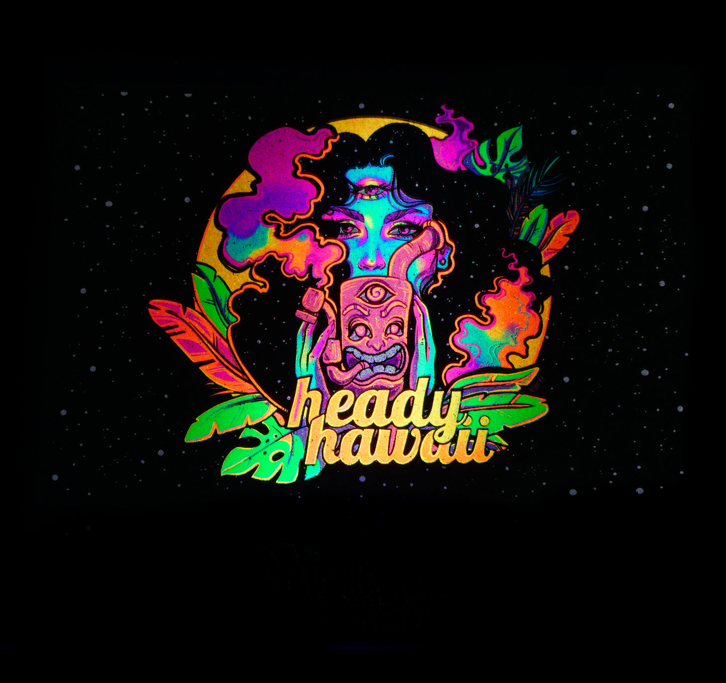 Spooky Girl x Heady Hawaii UV Sesh Moodmat