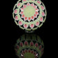 Pink and Green Dotstack Slurper Marble (24mm)