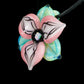 Pastel Pink Trillium Flower Pendant