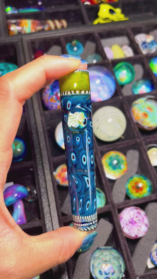 Icy Patternwork Chillum