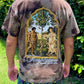Four-Twenty Adam and Eve Bleach Dye T-shirt (Small)