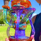 Rainbow Wigwag Quad Spinner