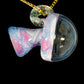 Opal Galaxy UV Scribble Tech Mega Mushroom Pendant