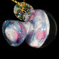Opal Galaxy UV Scribble Tech Mega Mushroom Pendant