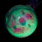 Opal Galaxy UV Scribble Tech Mega Mushroom Pendant