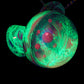 Opal Galaxy UV Scribble Tech Mega Mushroom Pendant