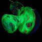 Opal Galaxy UV Scribble Tech Mega Mushroom Pendant