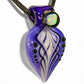 Indigo Petal Pendant