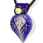 Indigo Petal Pendant