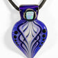 Indigo Petal Pendant