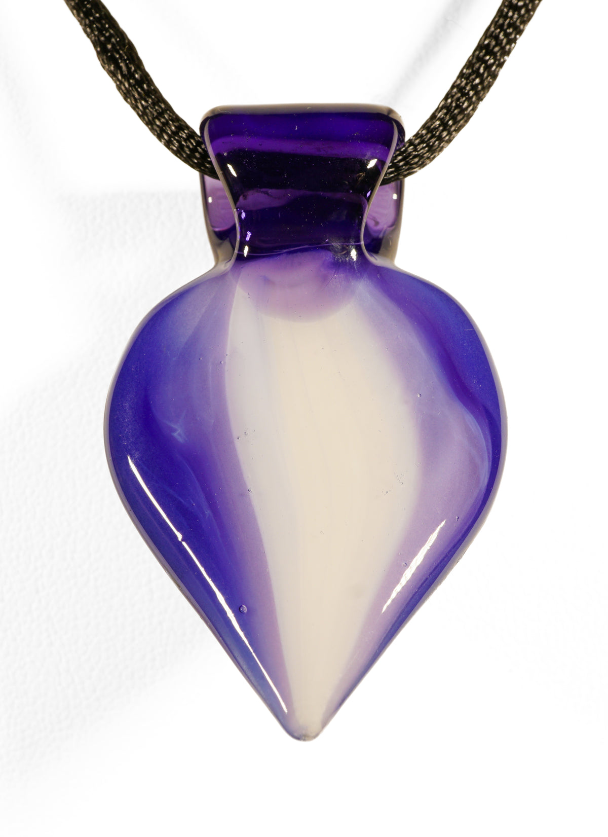 Indigo Petal Pendant