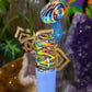 Rasta and Rainbow Wigwag "Bub" Pivot Tip