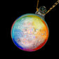 Rainbow Opal Galaxy UV Scribble Mega Mushroom Pendant
