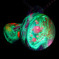 Rainbow Opal Galaxy UV Scribble Mega Mushroom Pendant