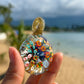 Electrum Coral Reef Pendant