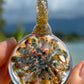 Electrum Coral Reef Pendant