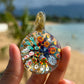 Electrum Coral Reef Pendant