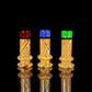 Dual-Layer UV Fire Linework Pivot Tips