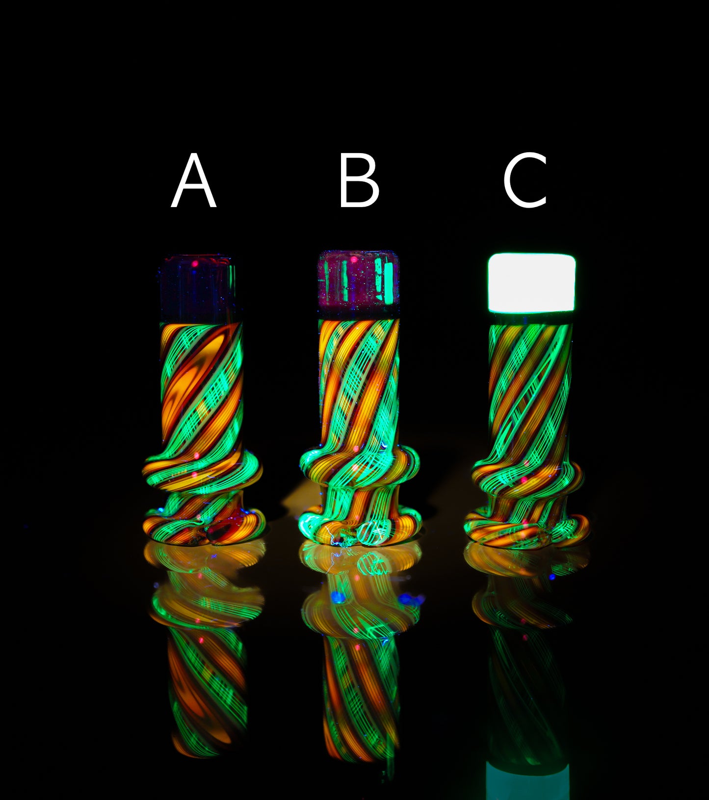 Dual-Layer UV Fire Linework Pivot Tips