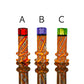 Dual-Layer UV Fire Linework Pivot Tips