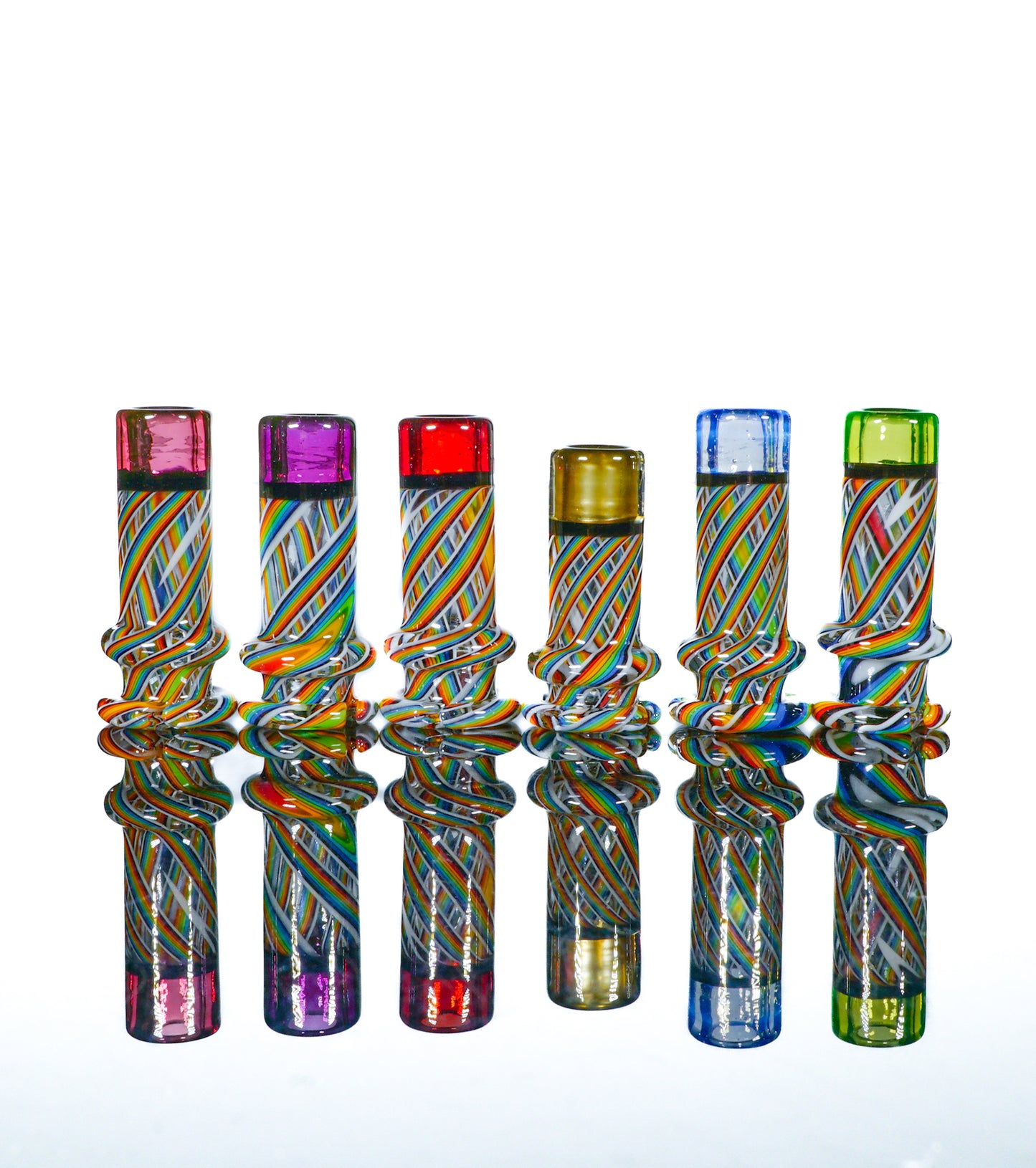 Dual-Layer UV Rainbow Linework Pivot Tips