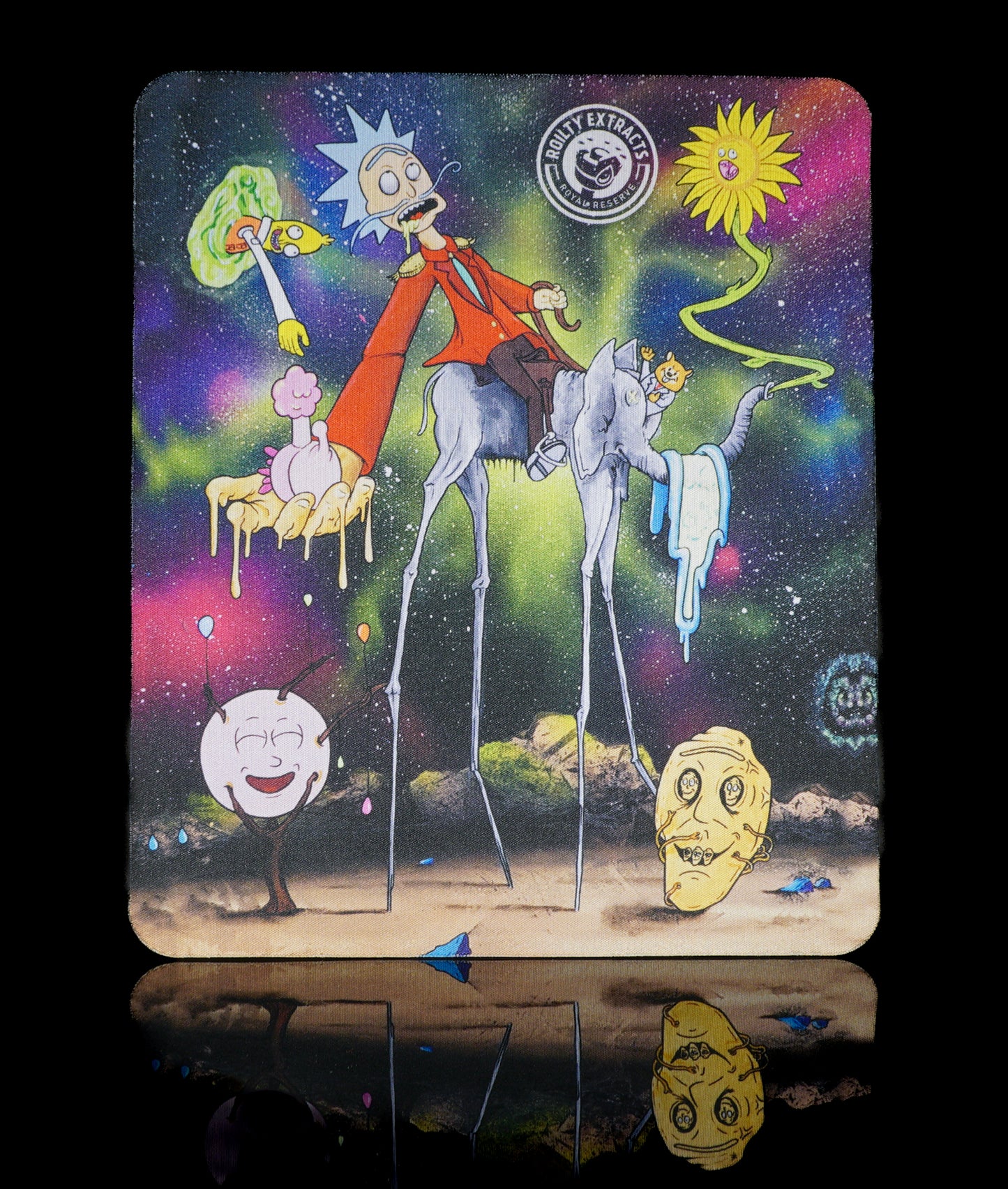 Dali Rick and Morty Mat