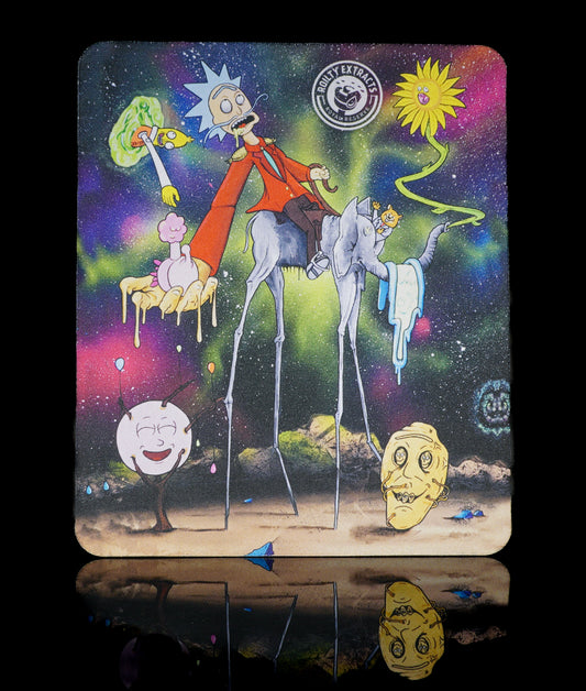 Dali Rick and Morty Mat