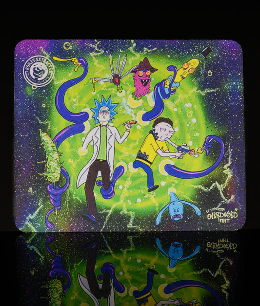 Rick and Morty Portal Mat
