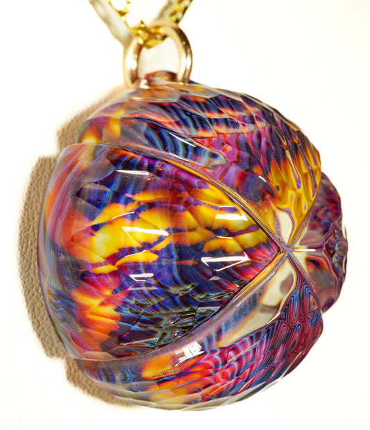 Carved UV Serendipity Paper Weight / Pendant