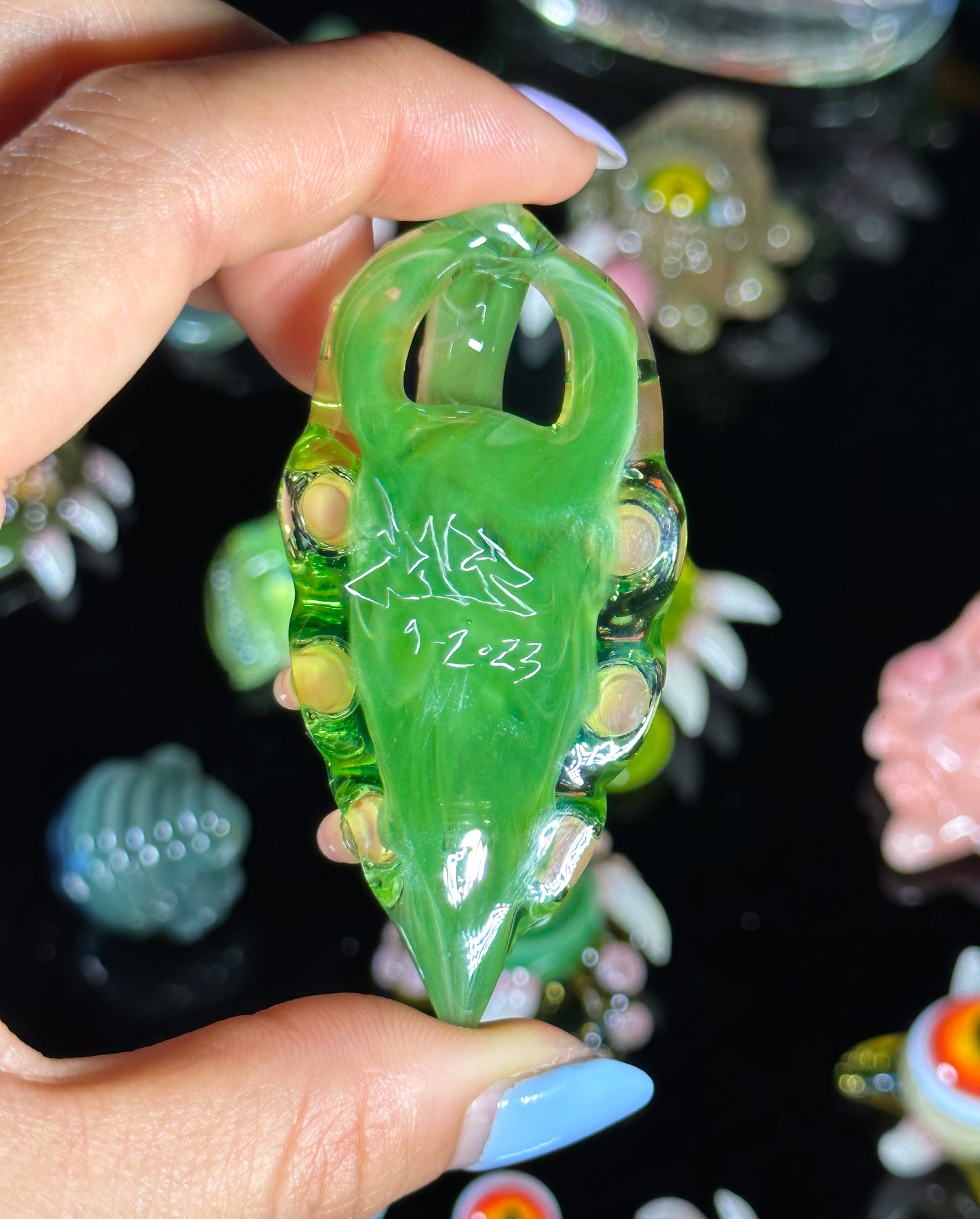 India Green, Roswell and Haterade Pendant