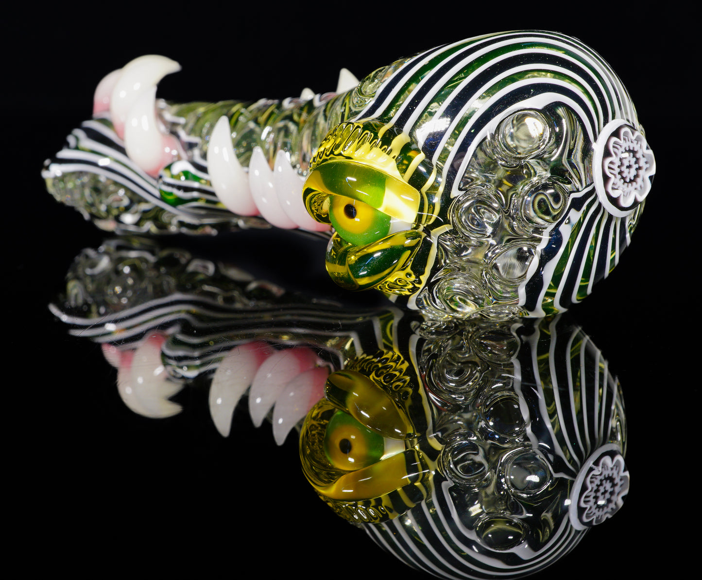 Black, White and Multi-UV Millie Creature Spoon