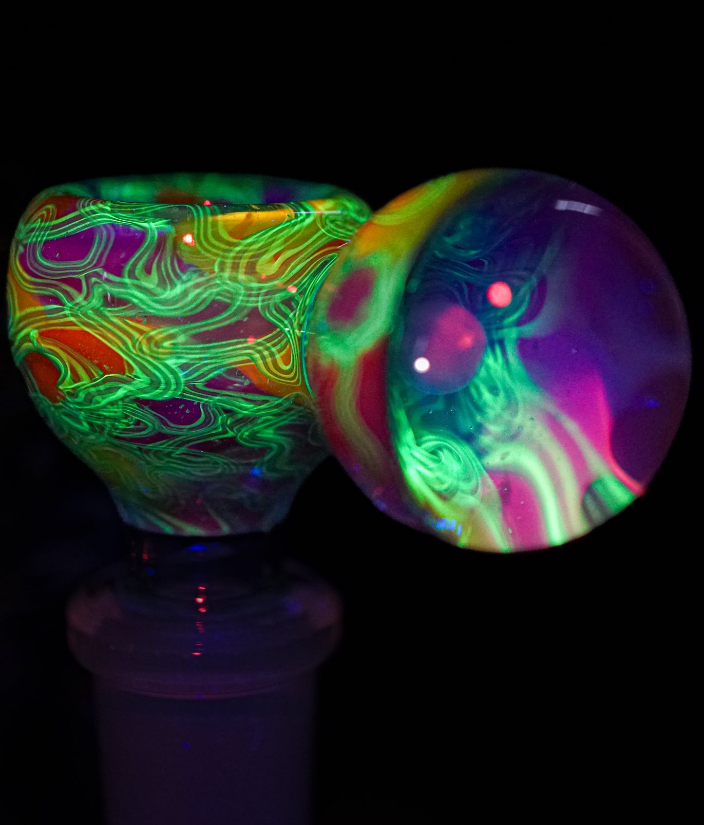 Sherbert UV Scribble Tech 14mm Slide