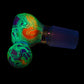 Rainbow UV Scribble Tech Crushed Opal 18mm Slide