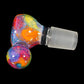 Rainbow UV Scribble Tech Crushed Opal 18mm Slide