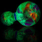 Rainbow UV Scribble Tech Crushed Opal 18mm Slide