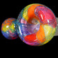 Rainbow UV Scribble Tech Crushed Opal 18mm Slide
