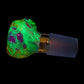 Rainbow UV Scribble Tech Crushed Opal 18mm Slide
