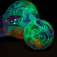 Rainbow UV Scribble Tech Crushed Opal 18mm Slide