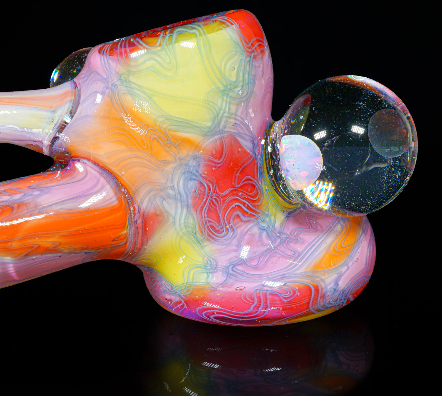 Crushed Opal UV Scribble Tech Hammer