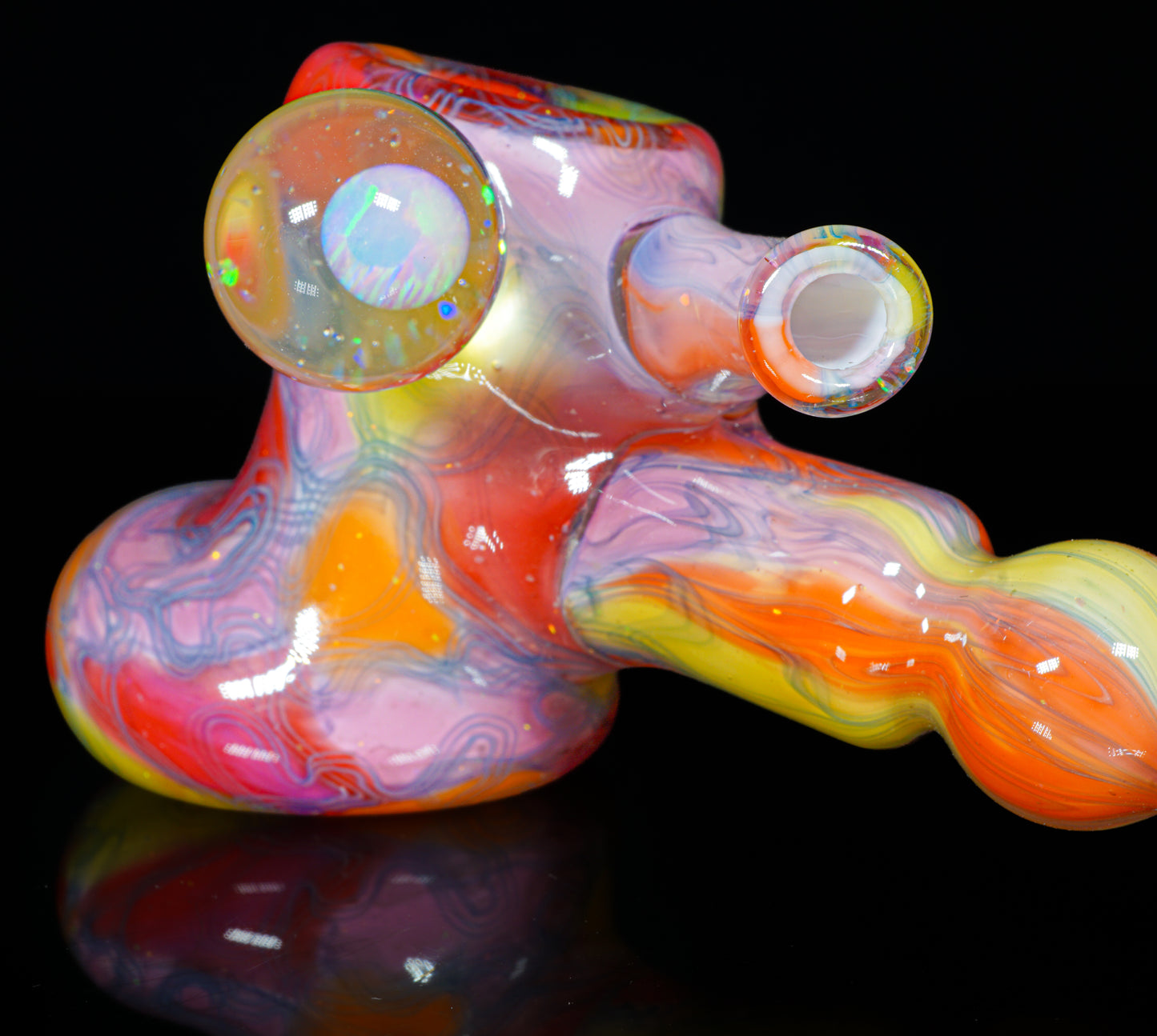 Crushed Opal UV Scribble Tech Hammer