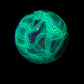 Crushed Opal UV Scribble Tech Marble (20mm) - B