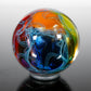 Electrum Rainbow UV Scribble Marble no.1 (26mm)
